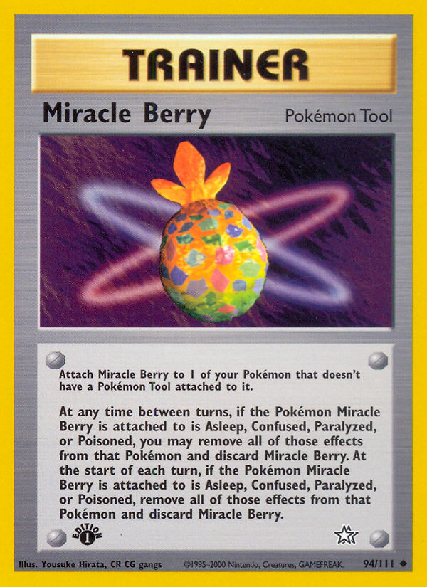 Miracle Berry (94/111) [Neo Genesis 1st Edition] | The Time Vault CA
