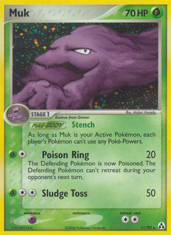 Muk (11/92) [EX: Legend Maker] | The Time Vault CA