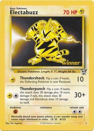 Electabuzz (1) (Jumbo Card) [Best of Promos] | The Time Vault CA