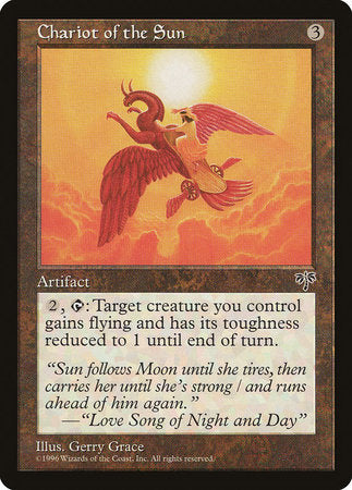 Chariot of the Sun [Mirage] | The Time Vault CA