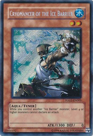 Cryomancer of the Ice Barrier [HA01-EN003] Secret Rare | The Time Vault CA