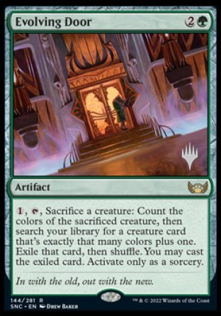 Evolving Door (Promo Pack) [Streets of New Capenna Promos] | The Time Vault CA