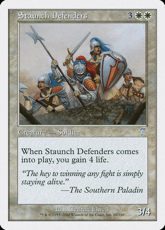 Staunch Defenders [Seventh Edition] | The Time Vault CA