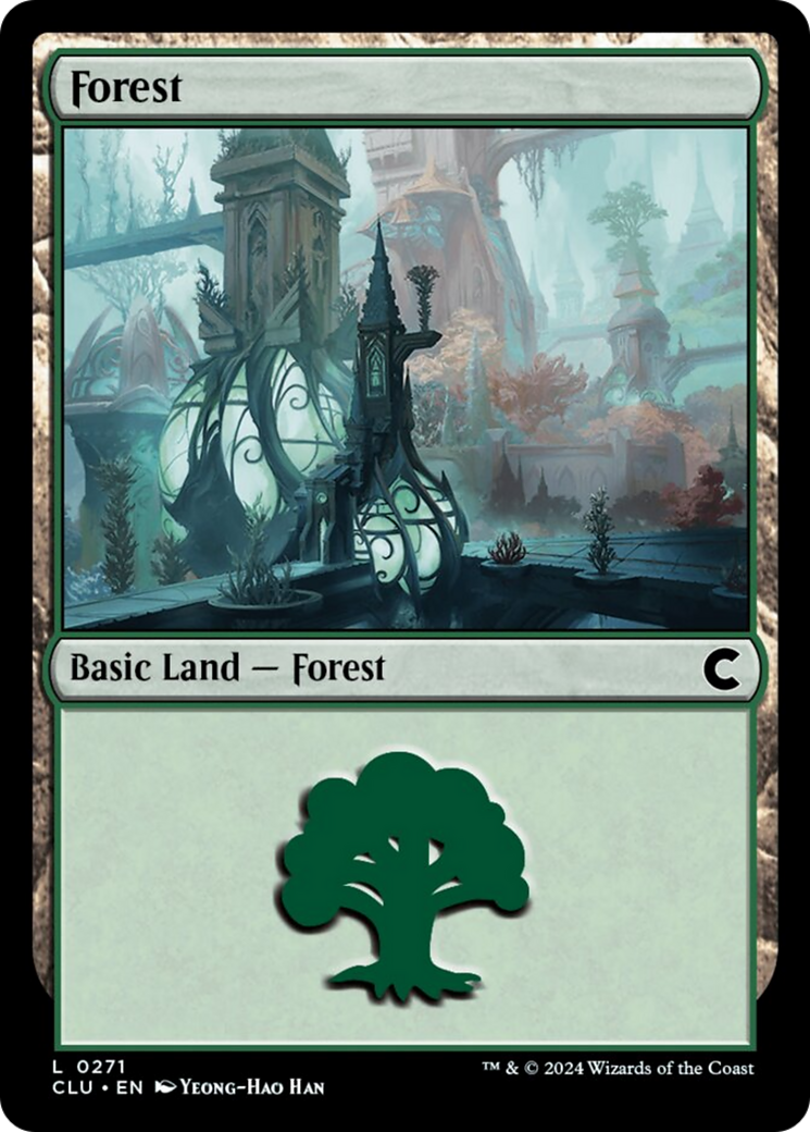 Forest (0271) [Ravnica: Clue Edition] | The Time Vault CA