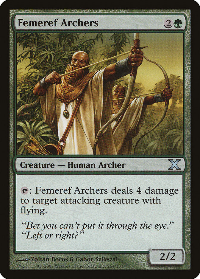 Femeref Archers [Tenth Edition] | The Time Vault CA