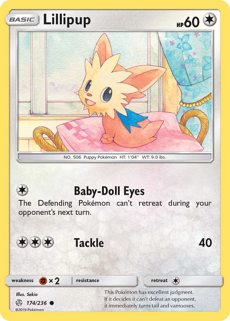 Lillipup (174/236) [Sun & Moon: Cosmic Eclipse] | The Time Vault CA