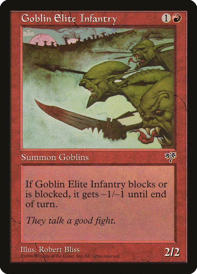 Goblin Elite Infantry [Mirage] | The Time Vault CA
