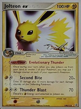 Jolteon ex (109/113) (Legendary Ascent - Tom Roos) [World Championships 2007] | The Time Vault CA
