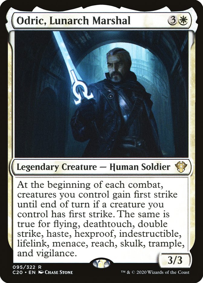 Odric, Lunarch Marshal [Commander 2020] | The Time Vault CA