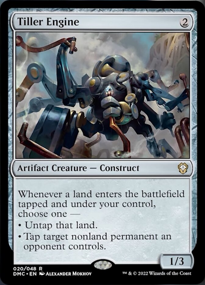 Tiller Engine [Dominaria United Commander] | The Time Vault CA