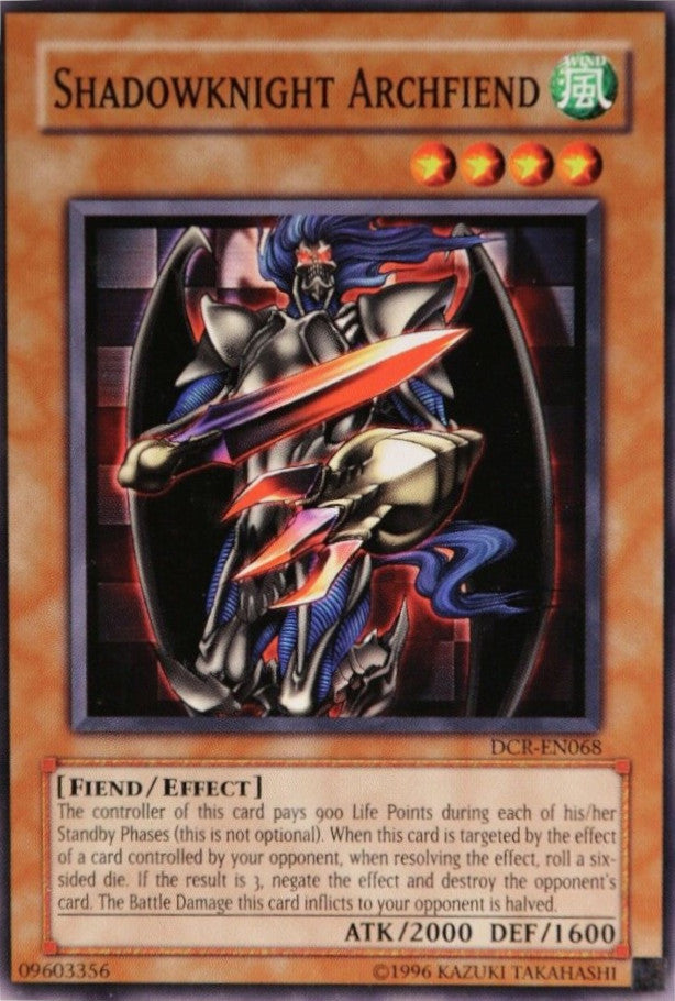 Shadowknight Archfiend [DCR-EN068] Common | The Time Vault CA