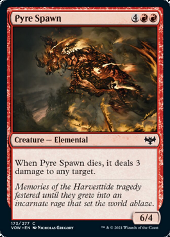 Pyre Spawn [Innistrad: Crimson Vow] | The Time Vault CA