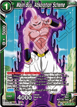 Majin Buu, Absorption Scheme (BT14-081) [Cross Spirits] | The Time Vault CA