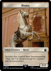 Horse // Clue (0022) Double-Sided Token [Doctor Who Tokens] | The Time Vault CA