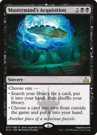 Mastermind's Acquisition [Rivals of Ixalan] | The Time Vault CA