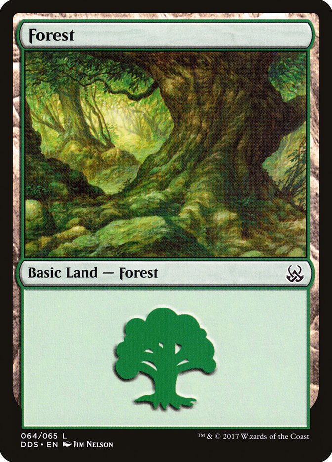 Forest (64) [Duel Decks: Mind vs. Might] | The Time Vault CA