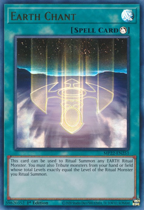 Earth Chant [MP22-EN251] Ultra Rare | The Time Vault CA