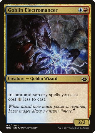 Goblin Electromancer [Modern Masters 2017] | The Time Vault CA