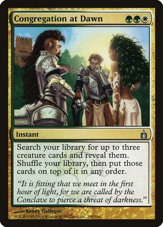 Congregation at Dawn [Ravnica: City of Guilds] | The Time Vault CA