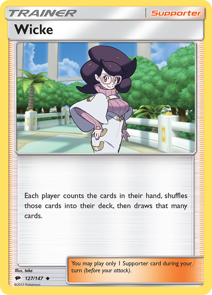 Wicke (127/147) [Sun & Moon: Burning Shadows] | The Time Vault CA