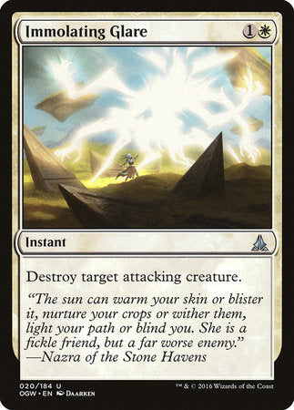 Immolating Glare [Oath of the Gatewatch] | The Time Vault CA