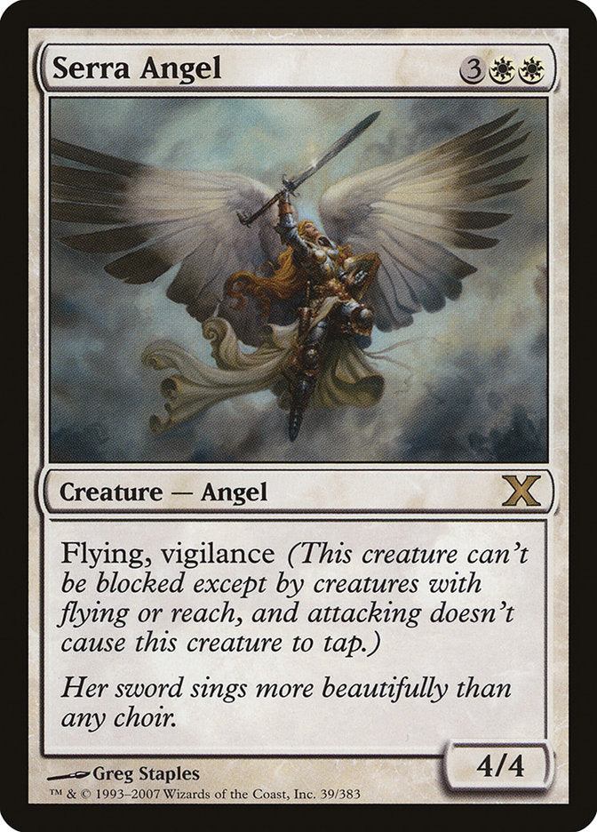 Serra Angel [Tenth Edition] | The Time Vault CA