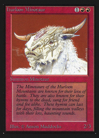 Hurloon Minotaur (IE) [Intl. Collectors’ Edition] | The Time Vault CA