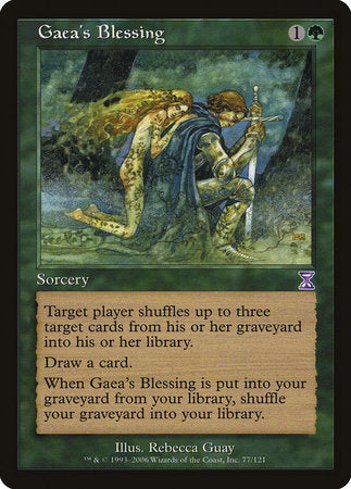 Gaea's Blessing [Time Spiral Timeshifted] | The Time Vault CA