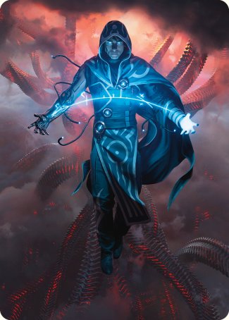 Jace, the Perfected Mind Art Card [Phyrexia: All Will Be One Art Series] | The Time Vault CA