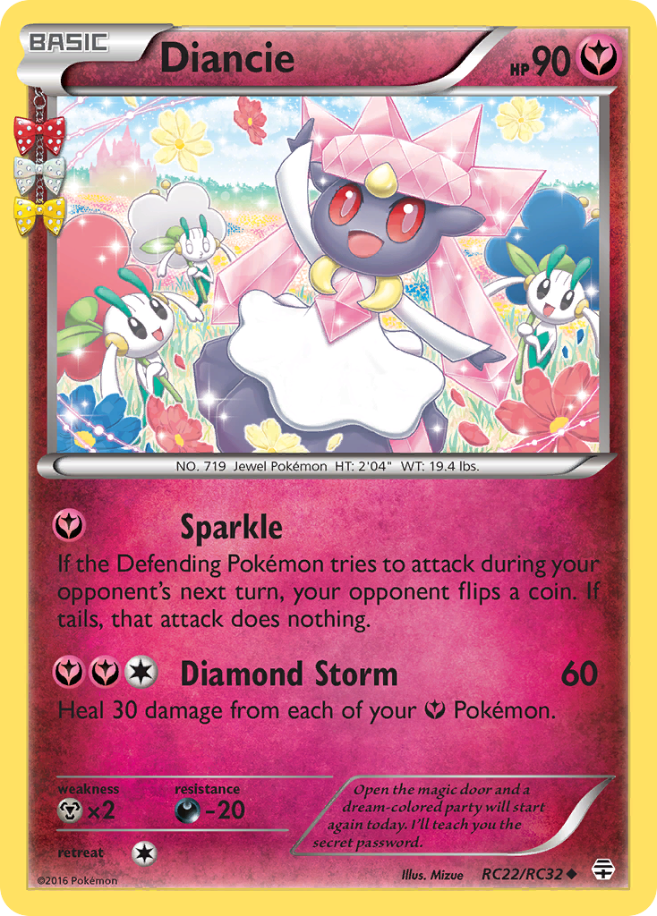 Diancie (RC22/RC32) [XY: Generations] | The Time Vault CA