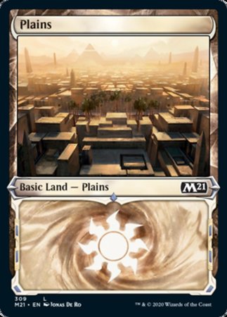 Plains (Showcase) [Core Set 2021] | The Time Vault CA