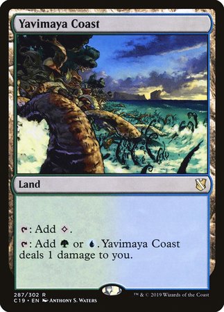 Yavimaya Coast [Commander 2019] | The Time Vault CA