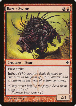 Razor Swine [New Phyrexia] | The Time Vault CA