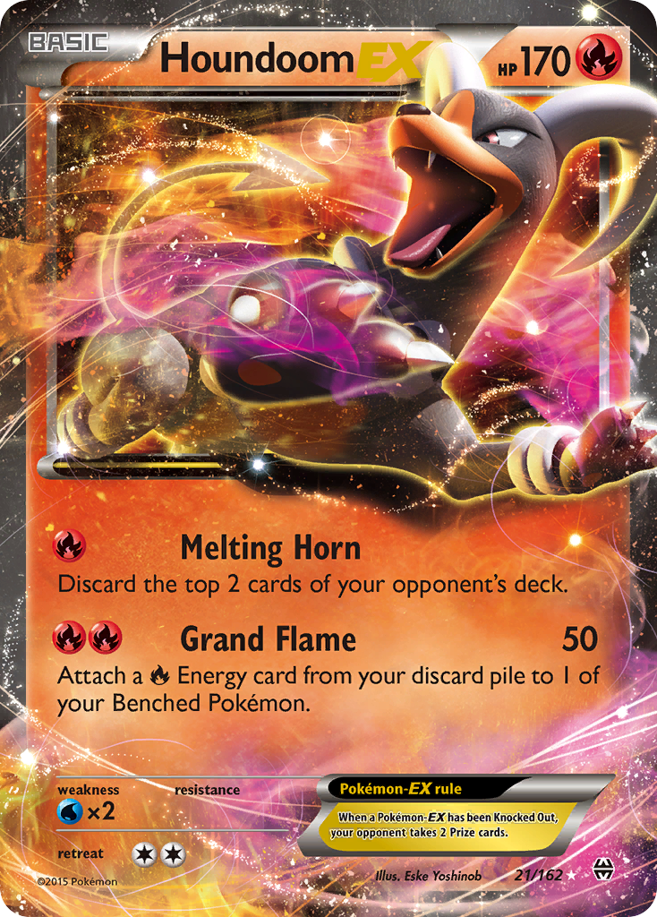 Houndoom EX (21/162) [XY: BREAKthrough] | The Time Vault CA