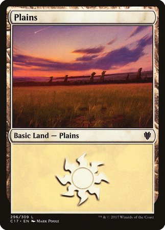 Plains (296) [Commander 2017] | The Time Vault CA