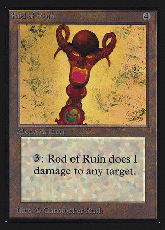 Rod of Ruin (IE) [Intl. Collectors’ Edition] | The Time Vault CA