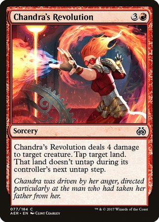 Chandra's Revolution [Aether Revolt] | The Time Vault CA