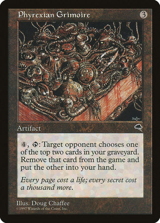 Phyrexian Grimoire [Tempest] | The Time Vault CA