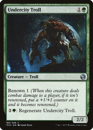 Undercity Troll [Iconic Masters] | The Time Vault CA