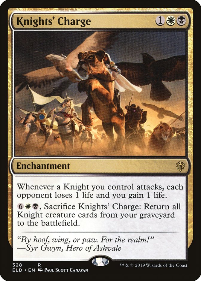 Knights' Charge [Throne of Eldraine] | The Time Vault CA