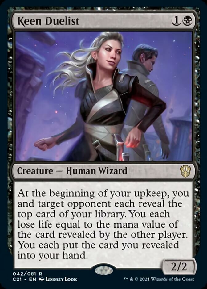 Keen Duelist [Commander 2021] | The Time Vault CA