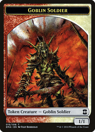 Goblin Soldier Token [Eternal Masters Tokens] | The Time Vault CA