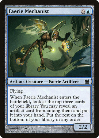 Faerie Mechanist [Modern Masters] | The Time Vault CA