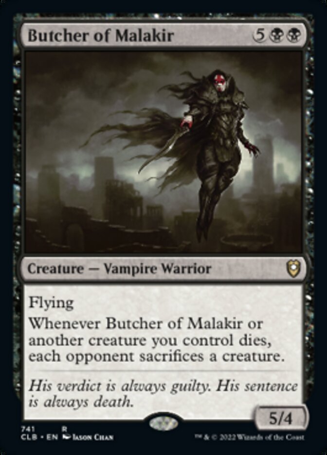 Butcher of Malakir [Commander Legends: Battle for Baldur's Gate] | The Time Vault CA