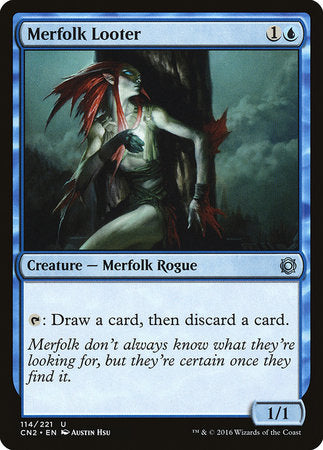 Merfolk Looter [Conspiracy: Take the Crown] | The Time Vault CA