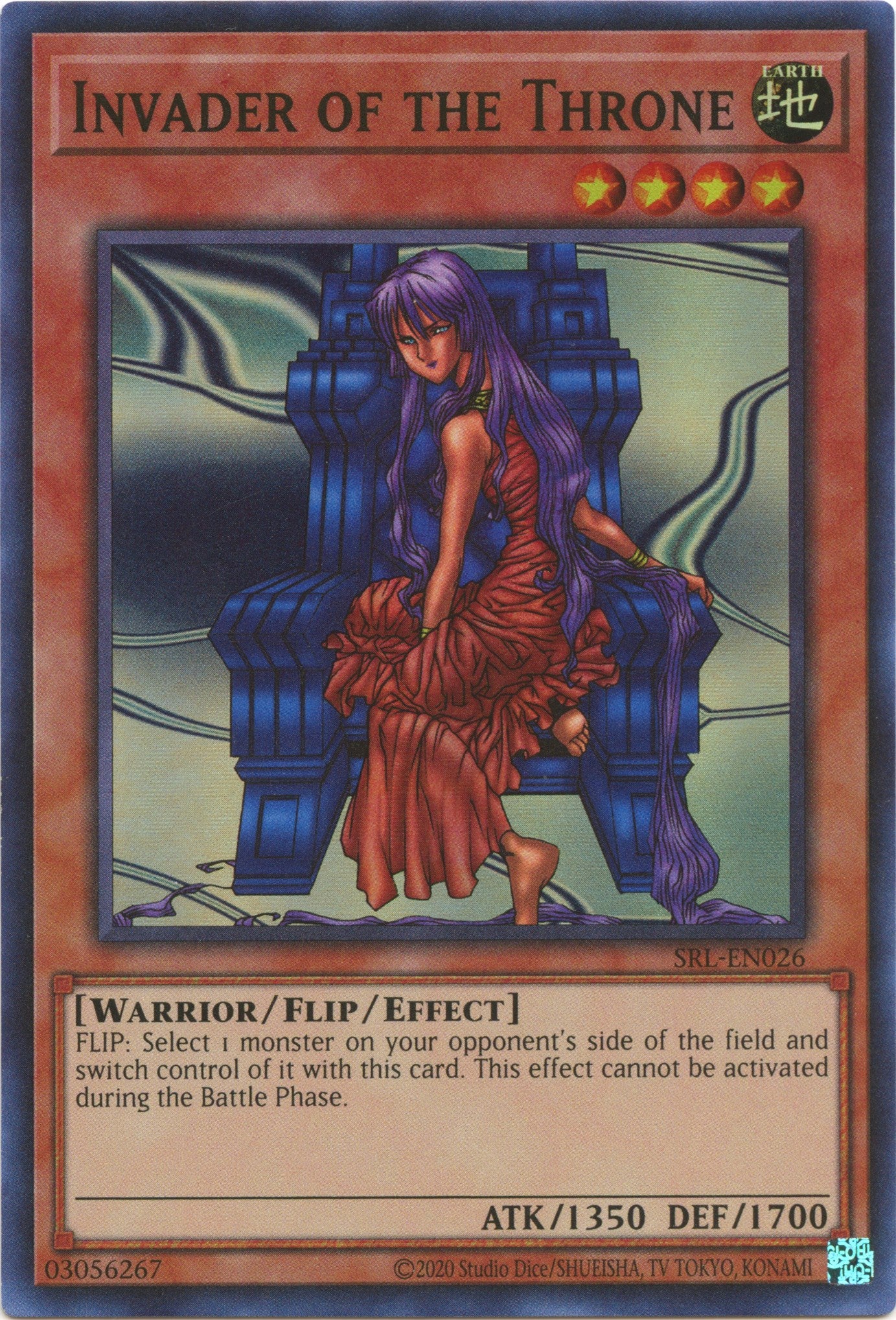 Invader of the Throne (25th Anniversary) [SRL-EN026] Super Rare | The Time Vault CA