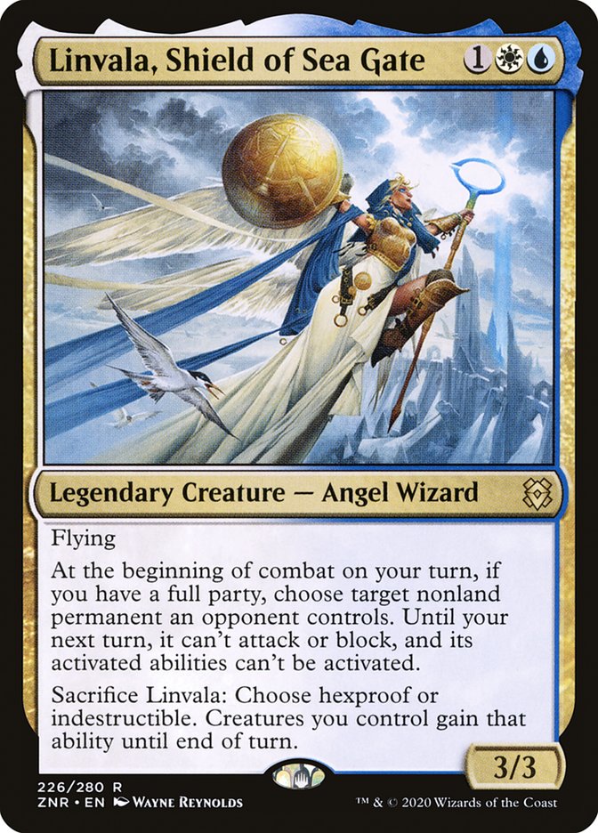 Linvala, Shield of Sea Gate [Zendikar Rising] | The Time Vault CA