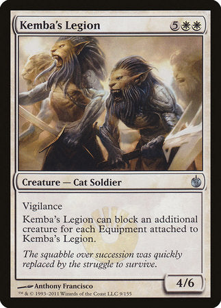 Kemba's Legion [Mirrodin Besieged] | The Time Vault CA
