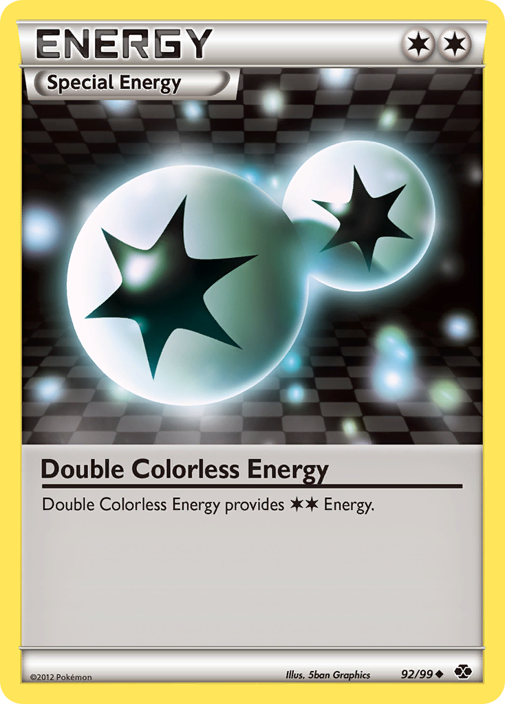 Double Colorless Energy (92/99) [Black & White: Next Destinies] | The Time Vault CA