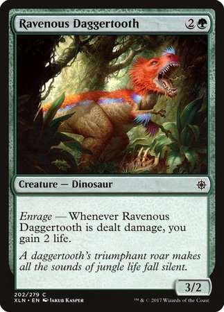 Ravenous Daggertooth [Ixalan] | The Time Vault CA